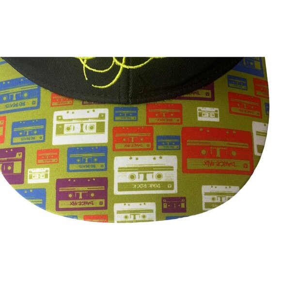 Pugs Baseball Hat Old School Music Cassette Tape Deck Flat Bill Mesh New - Picture 4 of 13